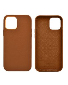 Calfskin Genuine Leather Case for iphone12 Pro 6.1''