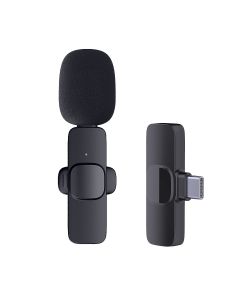 SeiyaX Wireless Mini Microphone, anchor live broadcast YouTube Facebook Live Stream Vlog Interviews, plug and play cordless lapel clip mini microphone, noise reduction